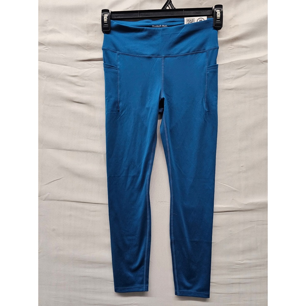 Member's Mark Girls Active Leggings Blue Polyester Blend Size Large 10/12